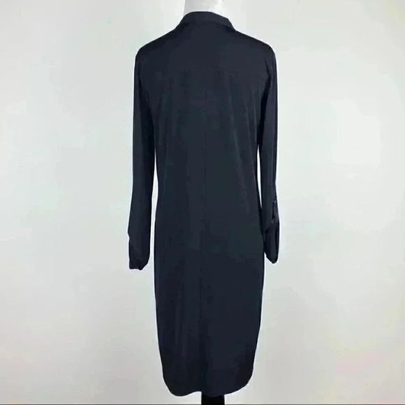 Michael Michael Kors dress navy blue button down - Picture 6 of 10
